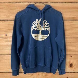 Woman’s Black And Gold Timberland Hoodie Size Small